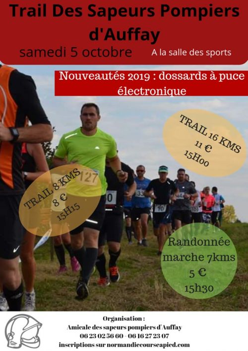 Trail des Pompiers d'Auffay