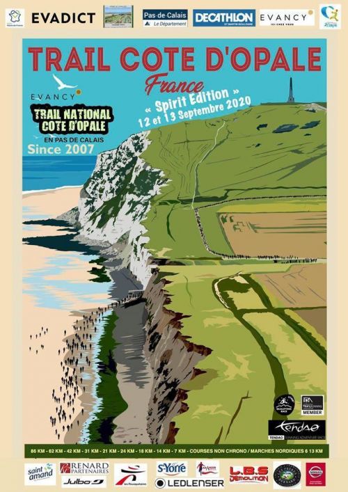 Trail Côte d'Opale en Pas de Calais