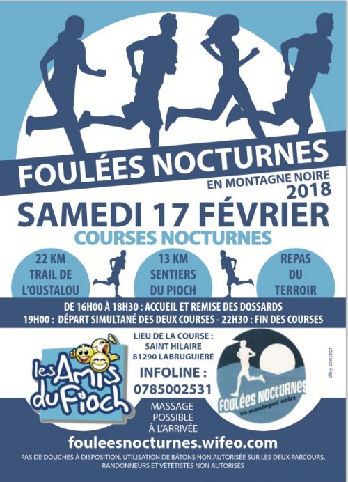 Foulees Nocturnes en Montagne Noire