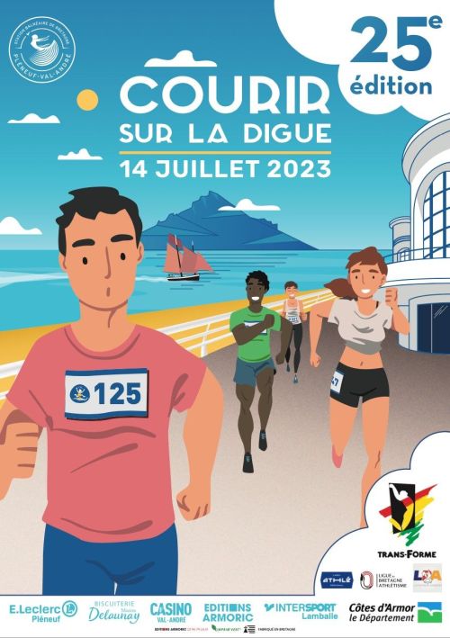 Courir sur la Digue