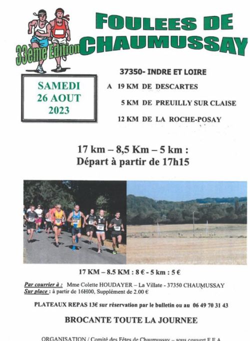 Foulées de Chaumussay