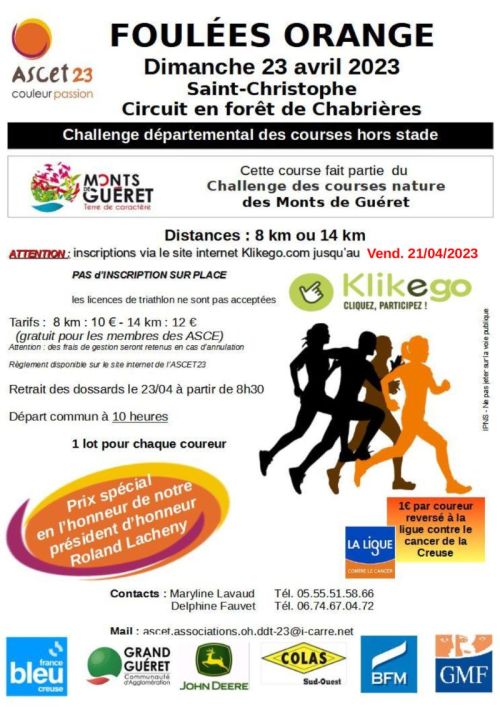 Foulées Orange