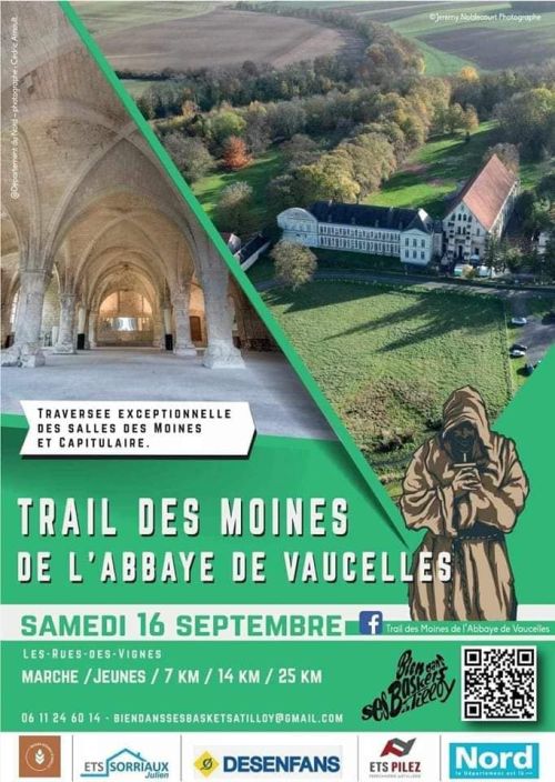 Trail des Moines de l'Abbaye de Vaucelles