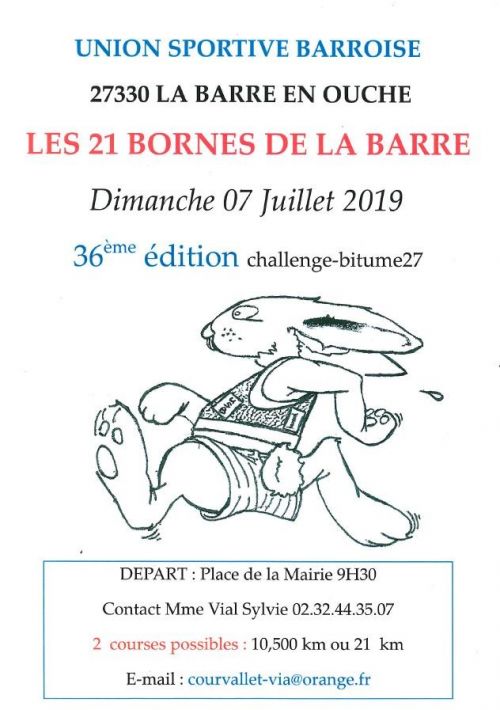 Les 21 Bornes de la Barre