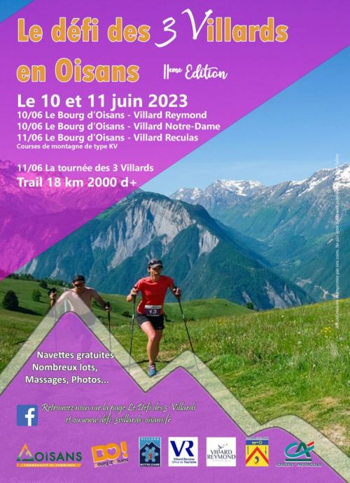 Défi des 3 Villards en Oisans