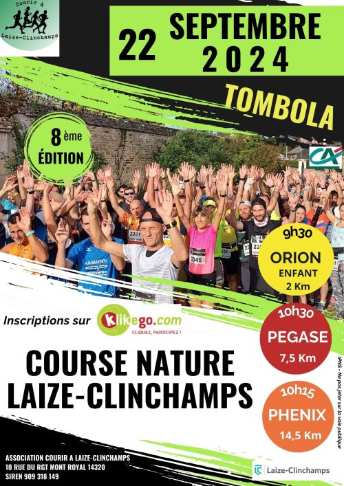 Course Nature Laize Clinchamps