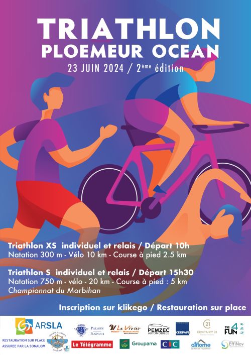 Triathlon Ploemeur Océan