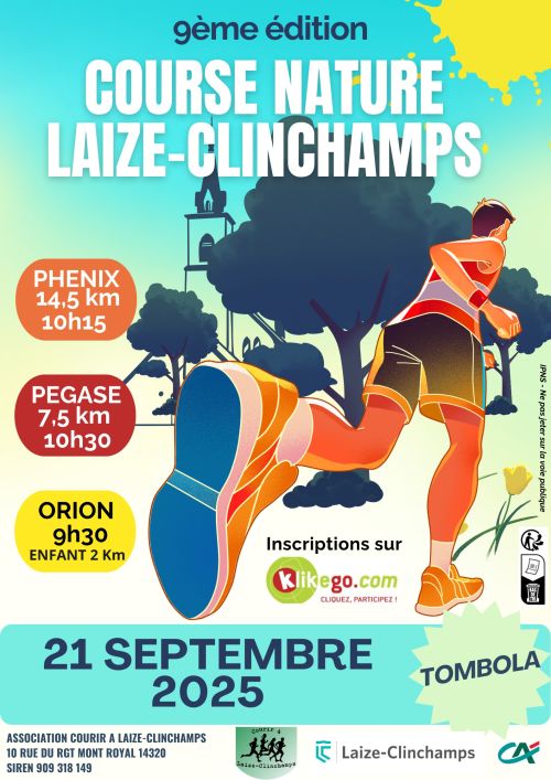Course Nature Laize Clinchamps
