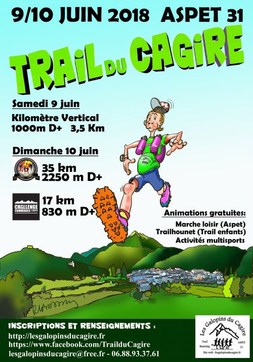 Trail du Cagire