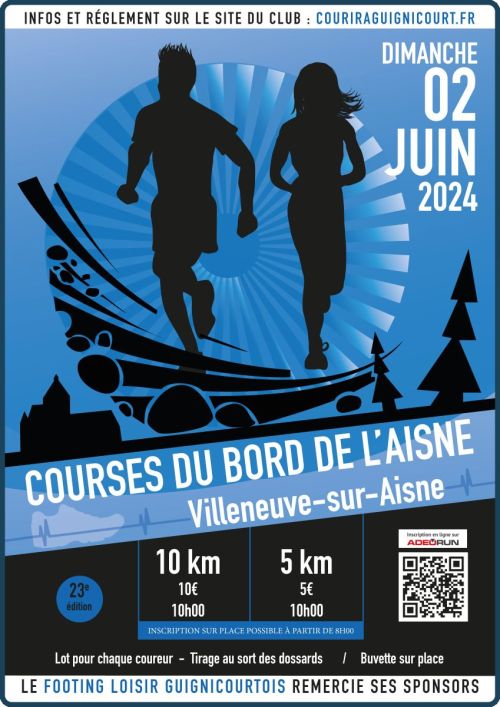 10km du Bord de l'Aisne