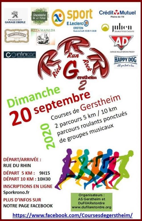 Courses de Gerstheim Ried Run Rock