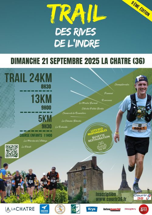 Trail des Rives de l'Indre