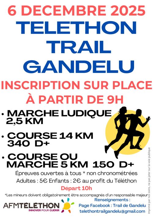 Téléthon Trail Gandelu