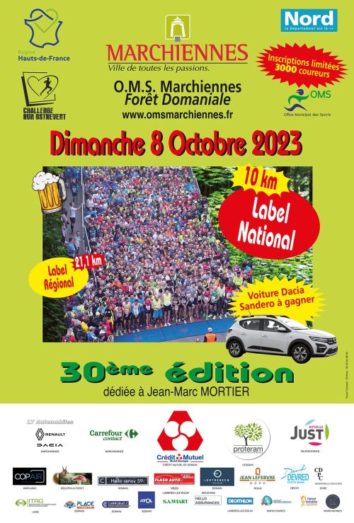 Les 10 et Semi Marathon de Marchiennes