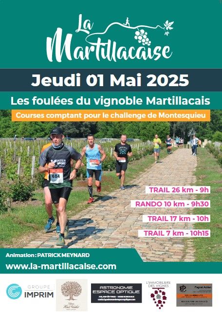 Les foulées du vignoble Martillacais