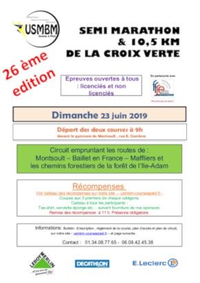 Semi-Marathon et 10km de la Croix Verte
