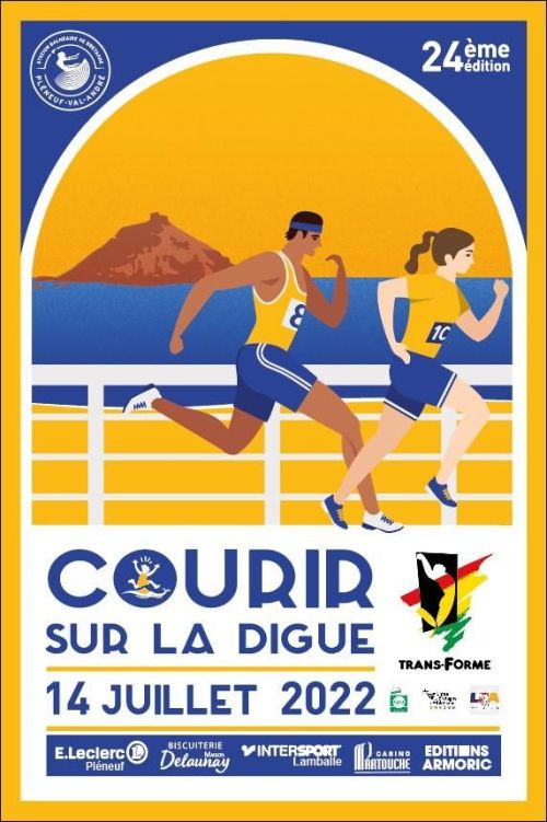Courir sur la Digue