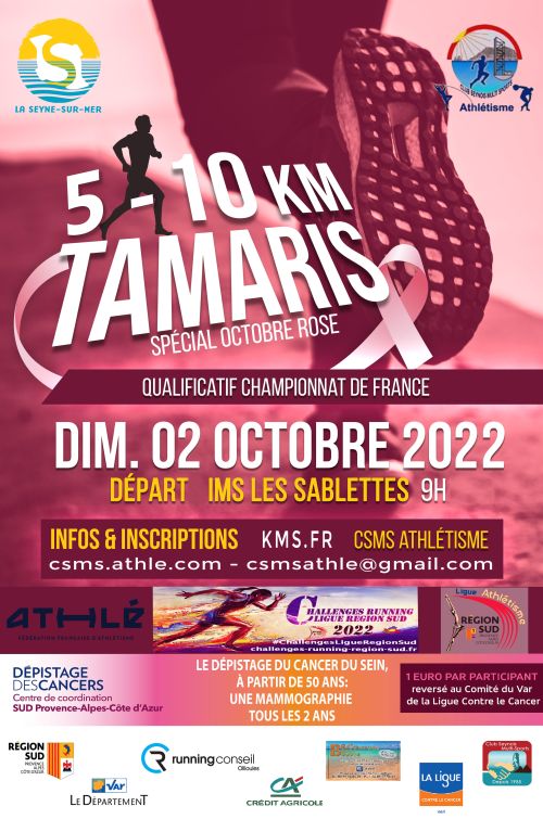 5 et 10 Km de Tamaris