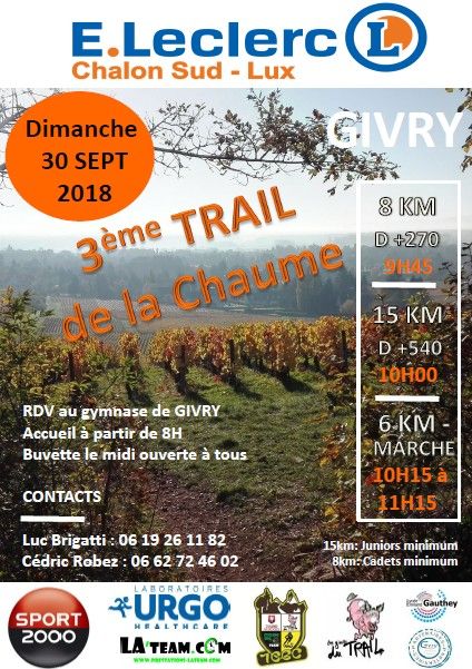 Trail de la Chaume