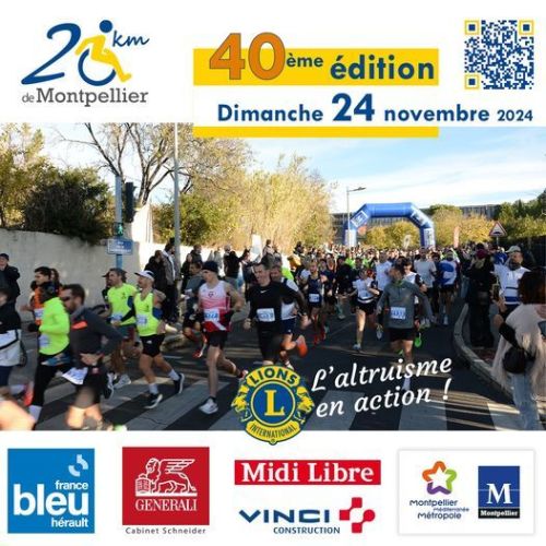 20 km de Montpellier