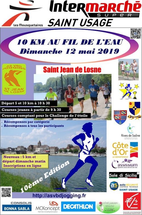 Courir au Fil de l'Eau
