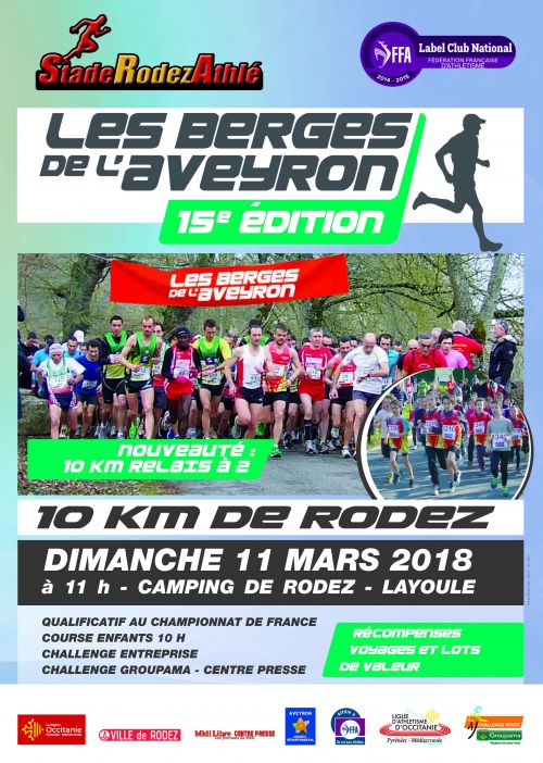 10 Km des Berges de l'Aveyron