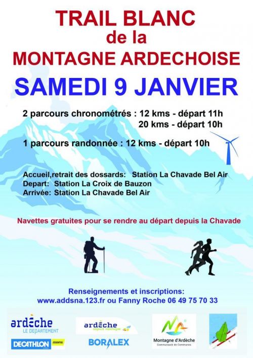 Trail Blanc de la Montagne Ardéchoise