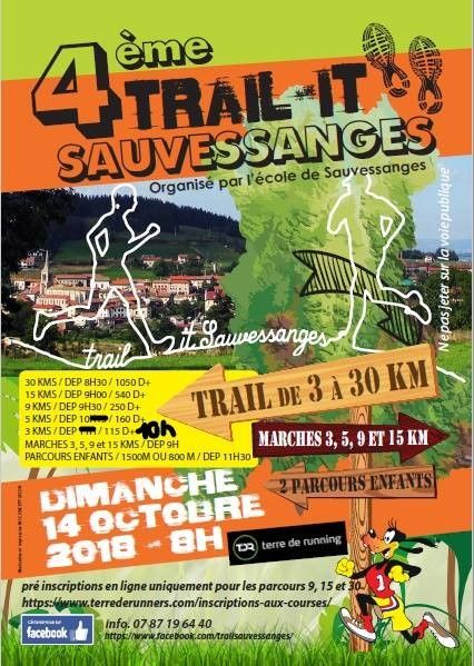 Trail it Sauvessanges