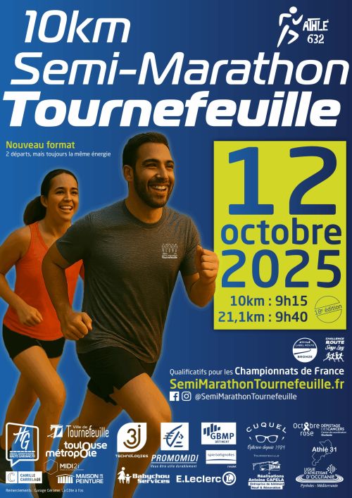 Semi-Marathon et 10km de Tournefeuille