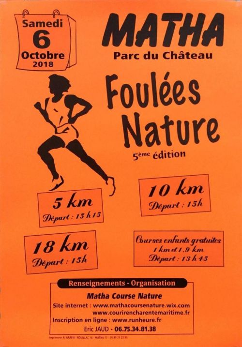 Foulées Nature de Matha