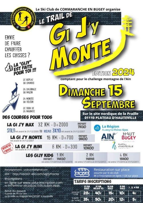 Trail de Gi J'y Monte