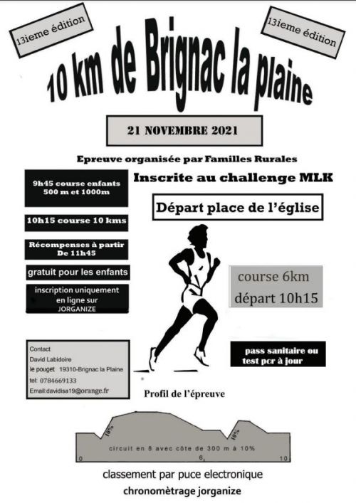 Les 10 km de Brignac