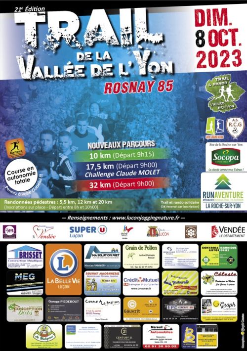 Trail de la Vallee de l'Yon