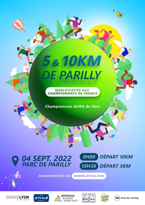 5 et 10km de Parilly