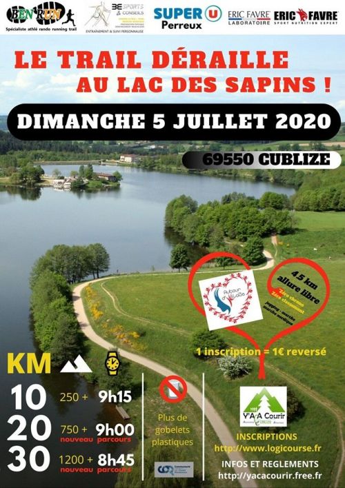 Le Trail déraille au Lac des Sapins