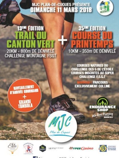 Course du Printemps et Trail du Canton Vert