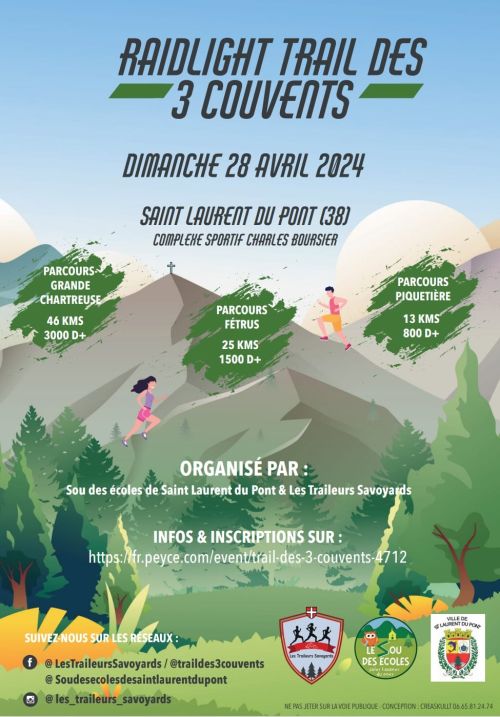 Trail des 3 Couvents