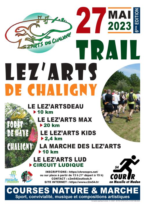 Trail Lez'Arts de Chaligny