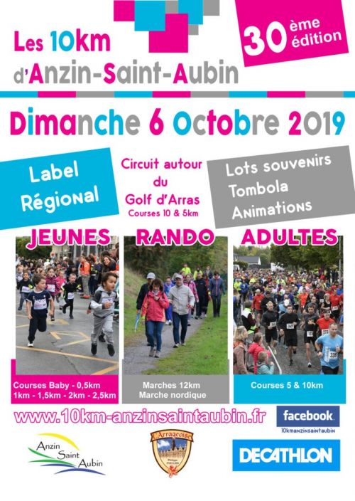 10km d'Anzin Saint-Aubin