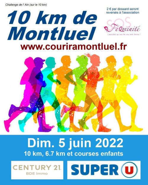10 km de Montluel