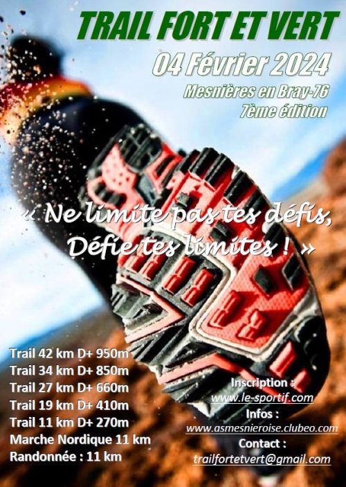 Trail Fort et Vert