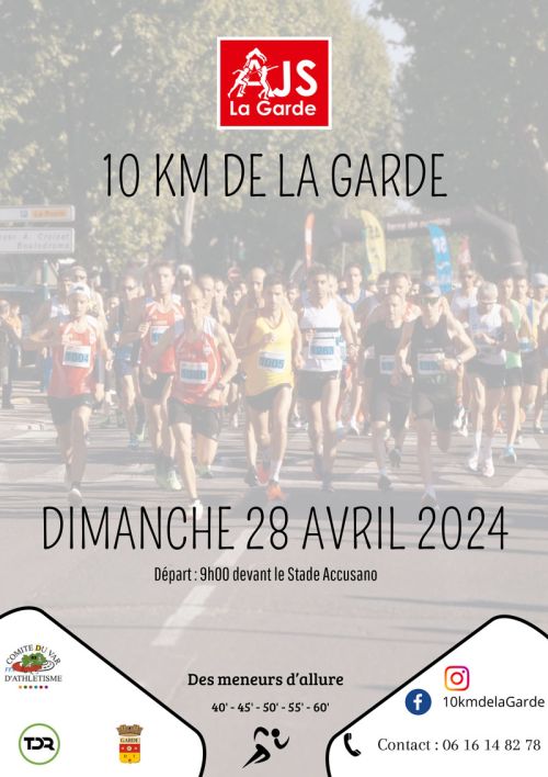 10 km de La Garde