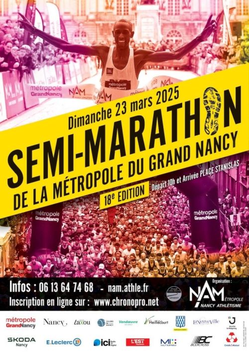 Semi Marathon de la Métropole du Grand Nancy