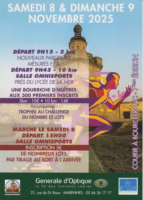 Courir à Bourcefranc-le-Chapus