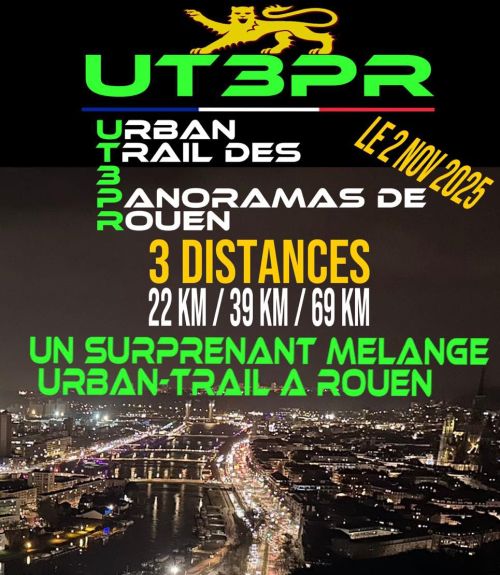 UT3PR - Urban Trail des 3 Panoramas de Rouen