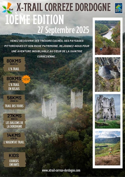 X Trail Corrèze Dordogne