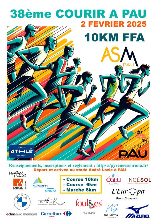 Courir à Pau