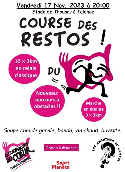 Course des Restos du Coeur
