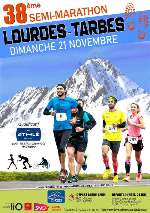 Semi-Marathon Lourdes - Tarbes