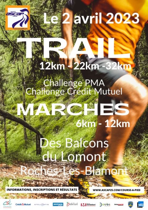 Trail ASCAP des Balcons du Lomont